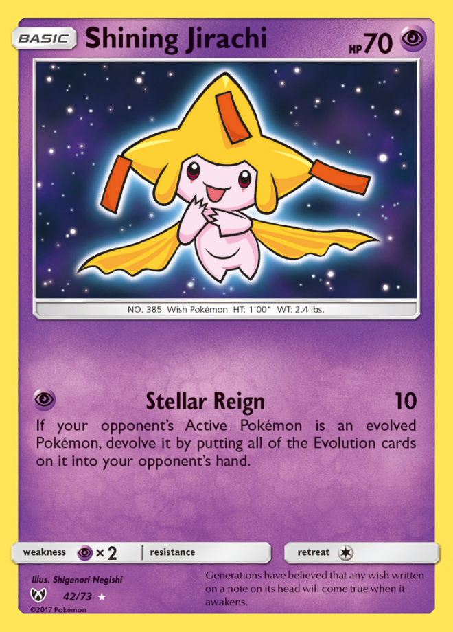 042/73 Shining Jirachi