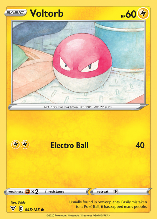 045/185 Voltorb