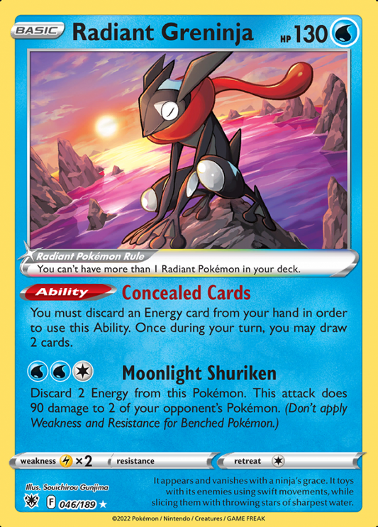 046/189 Radiant Greninja