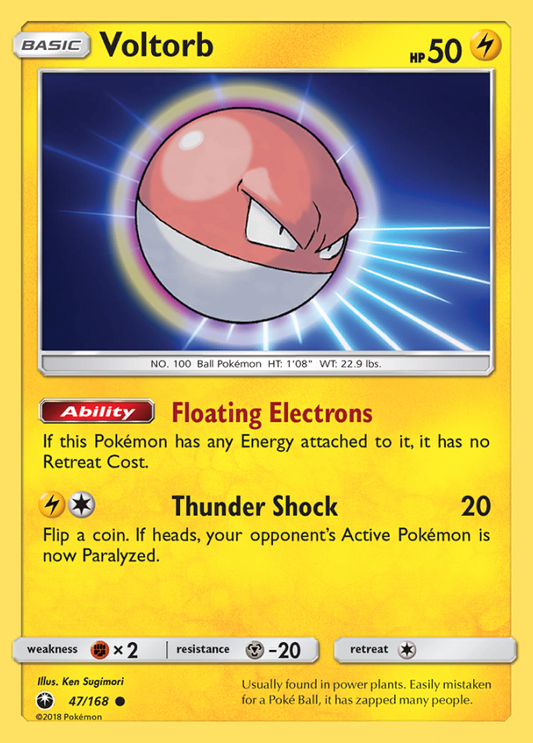 047/168 Voltorb