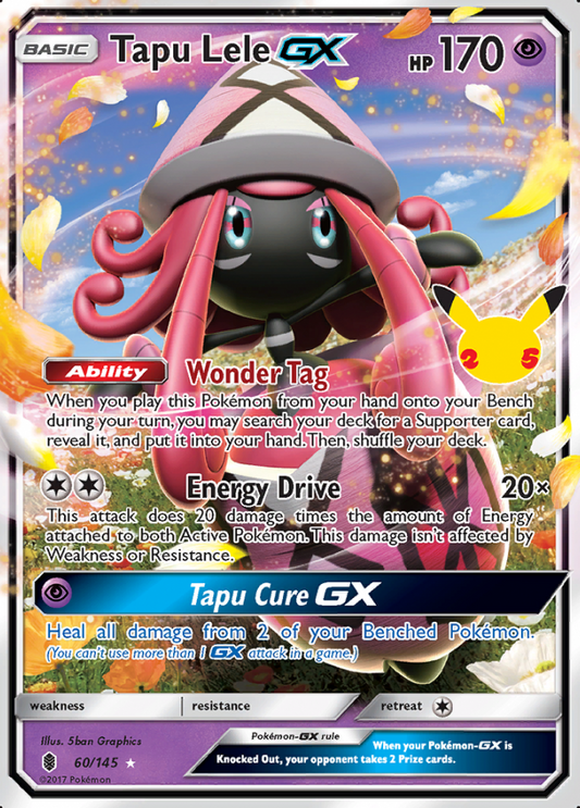 60/145 Tapu LeleGX Celebrations