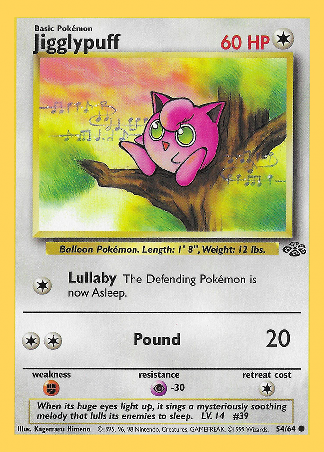 054/64 Jigglypuff