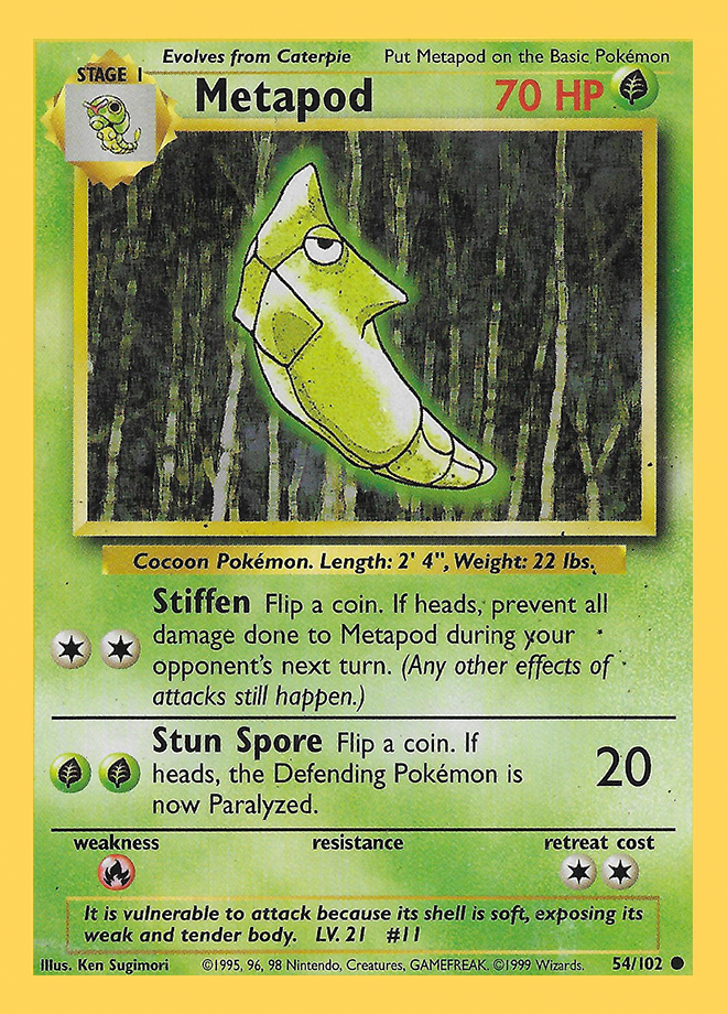 054/102 Metapod