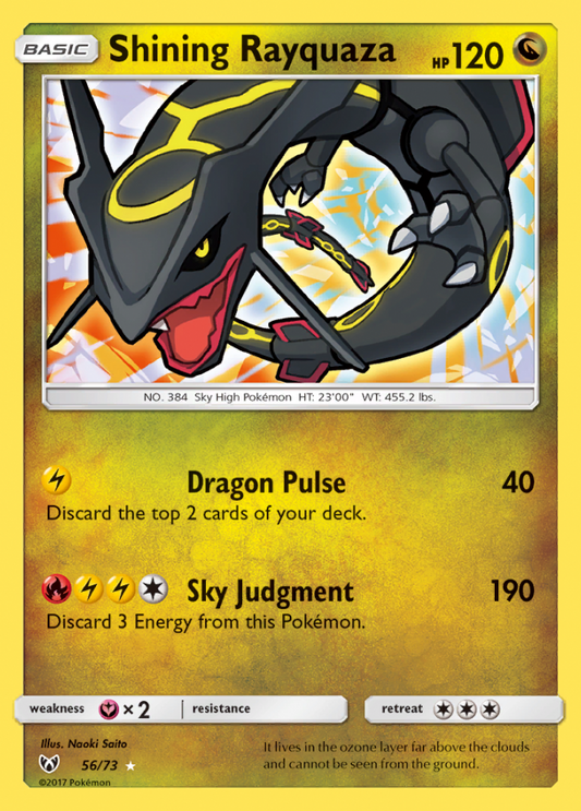 056/73 Shining Rayquaza