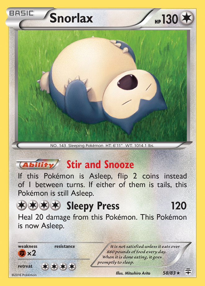 058/83 Snorlax