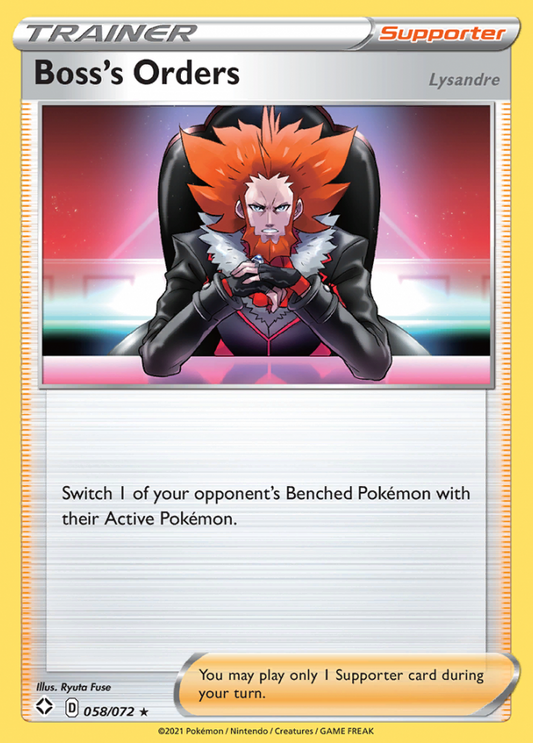 058/072 Boss's Orders