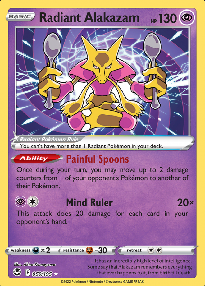 059/195 Radiant Alakazam