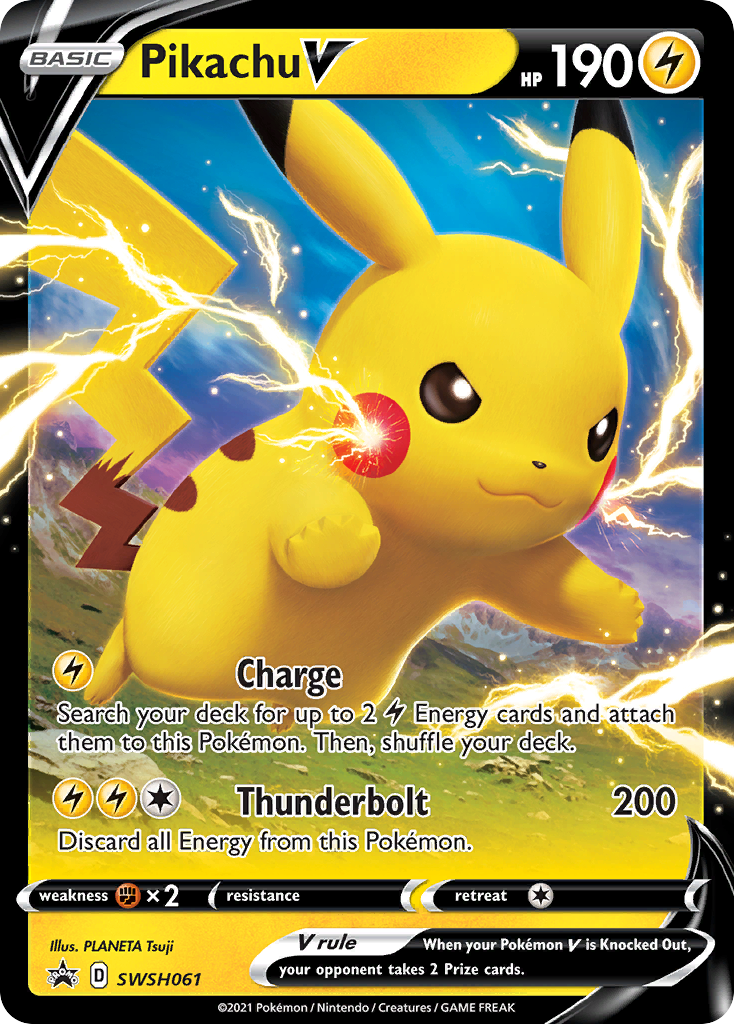 SWSH061 PikachuV