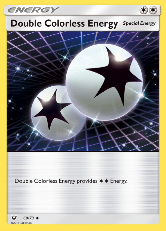 069/73 Double Colorless Energy