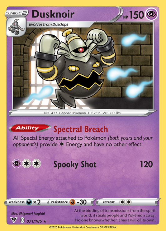 071/185 Dusknoir