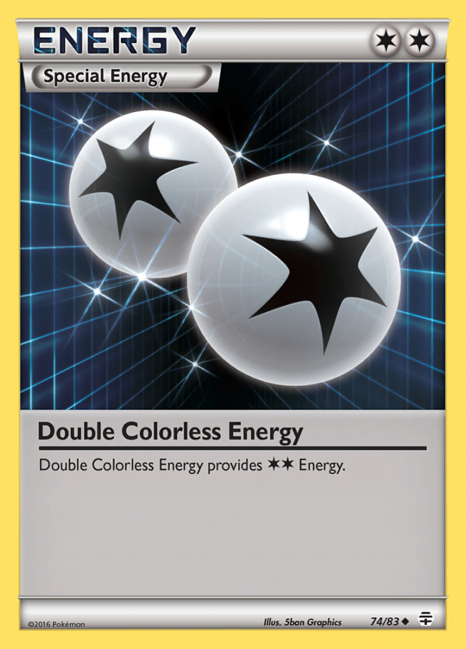 074/83 Double Colorless Energy