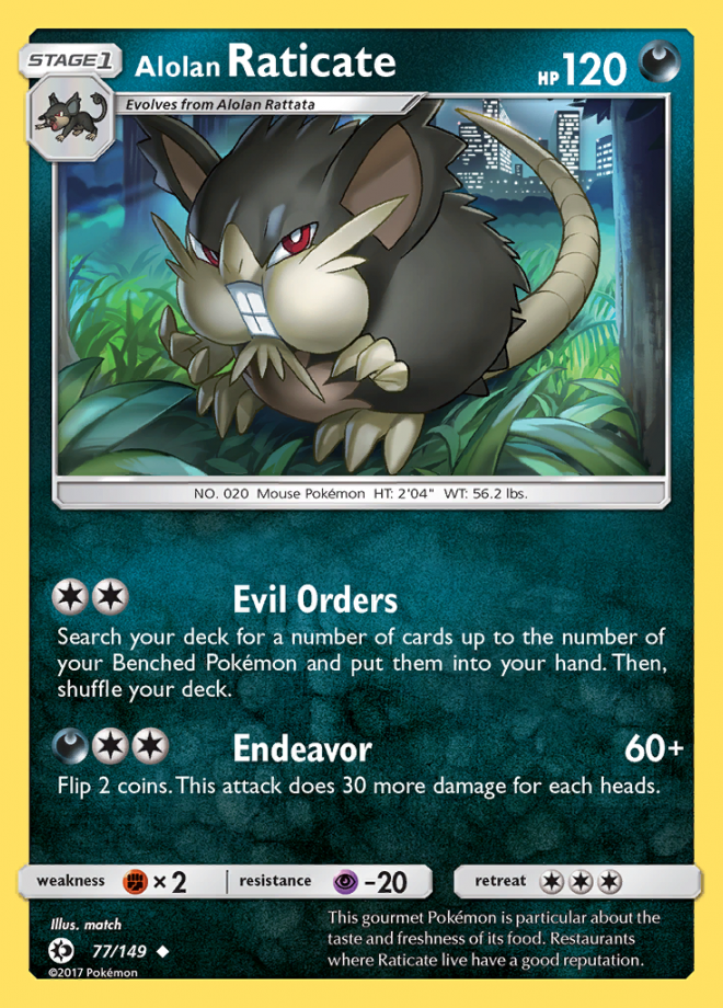 077/149 Alolan Raticate