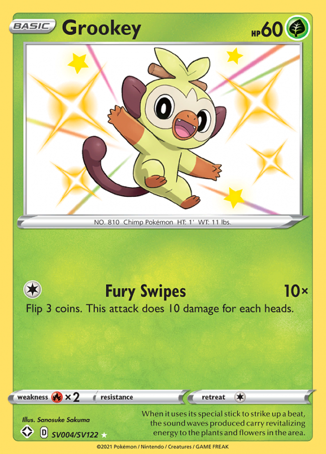 SV004/SV122 Grookey