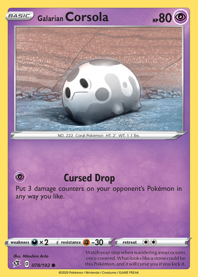 078/192 Galarian Corsola