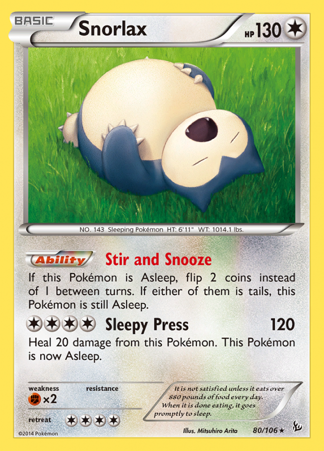 080/106 Snorlax