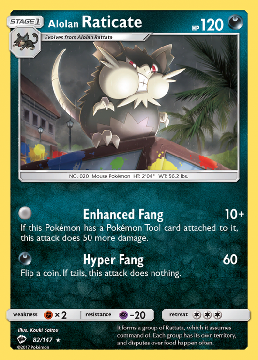 082/147 Alolan Raticate