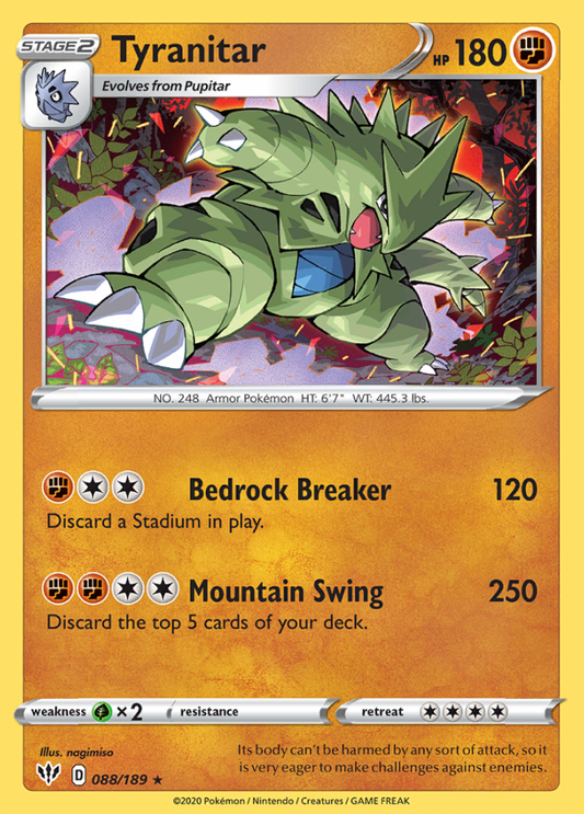 088/189 Tyranitar