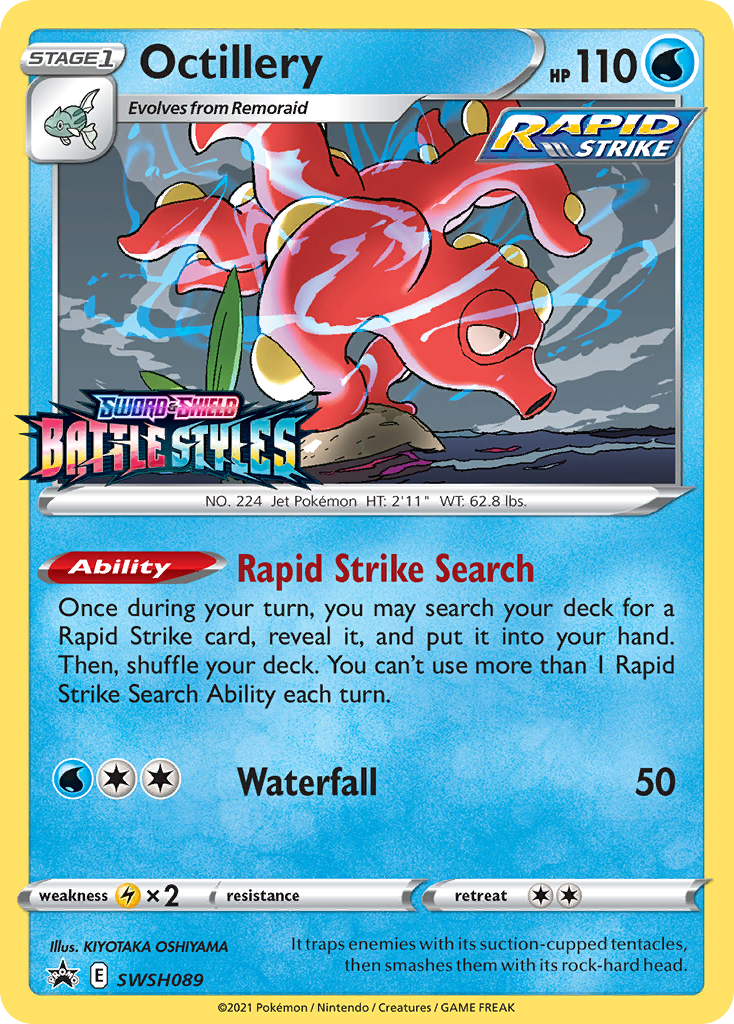 SWSH089 Octillery
