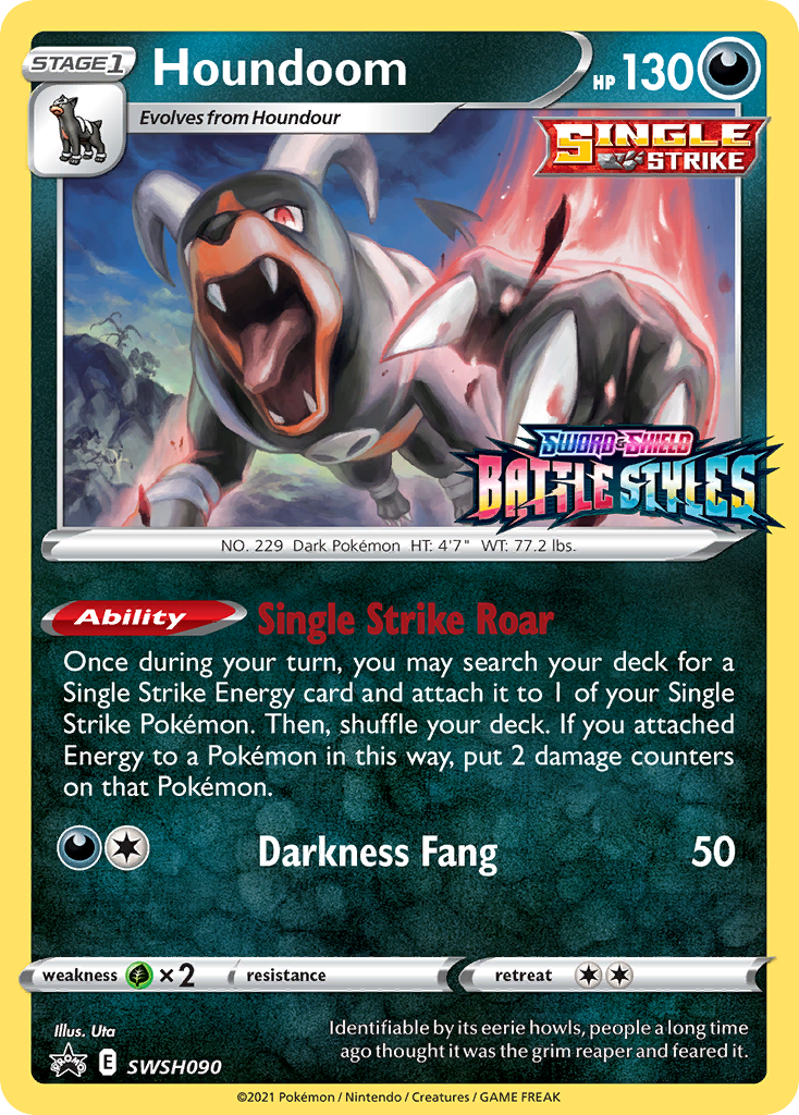 SWSH090 Houndoom