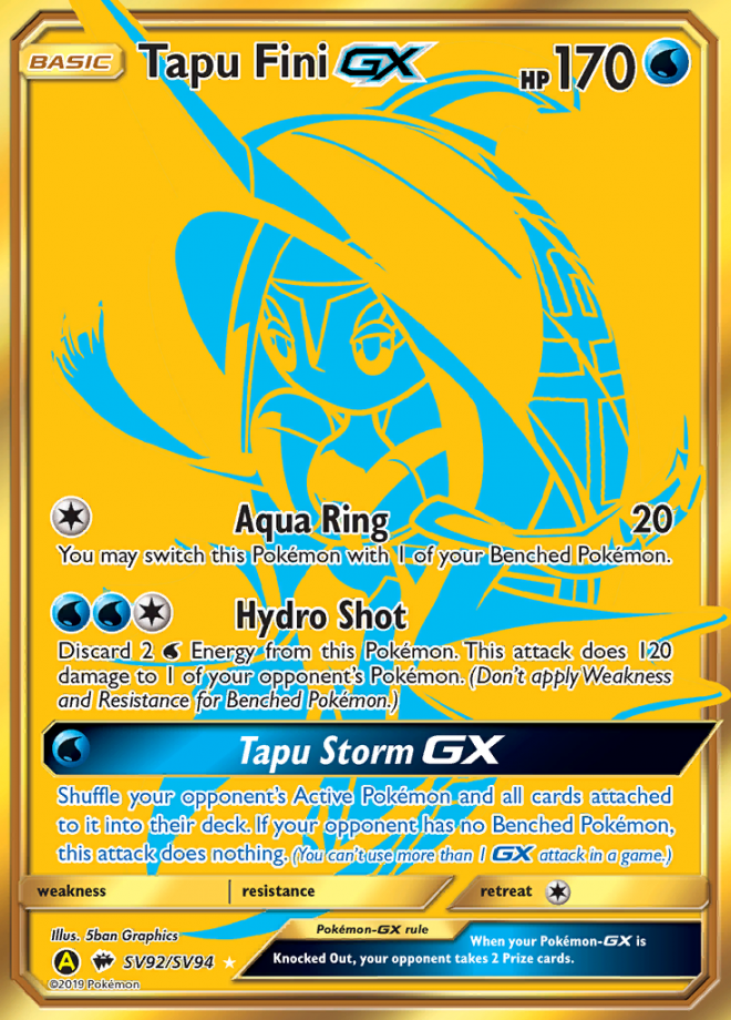 SV92/SV94 Tapu FiniGX