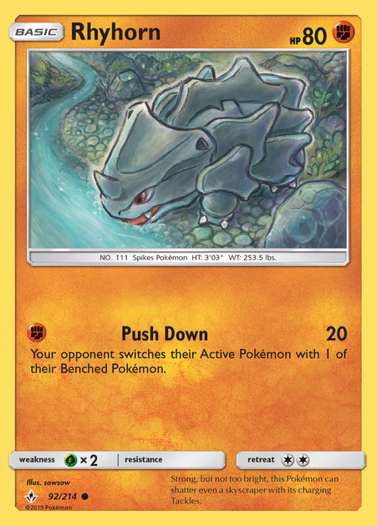 092/214 Rhyhorn