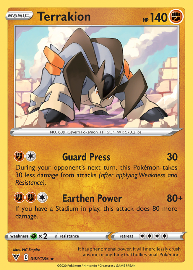 092/185 Terrakion