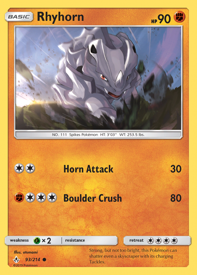 093/214 Rhyhorn