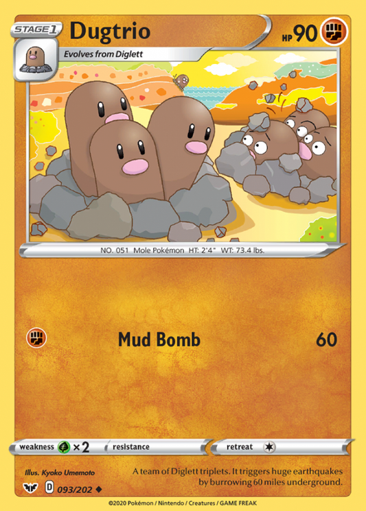 093/202 Dugtrio