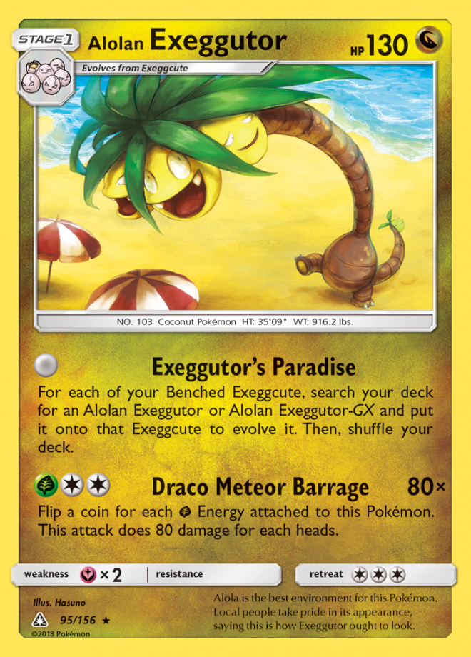 095/156 Alolan Exeggutor