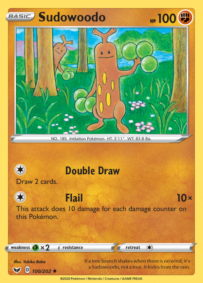 100/202 Sudowoodo