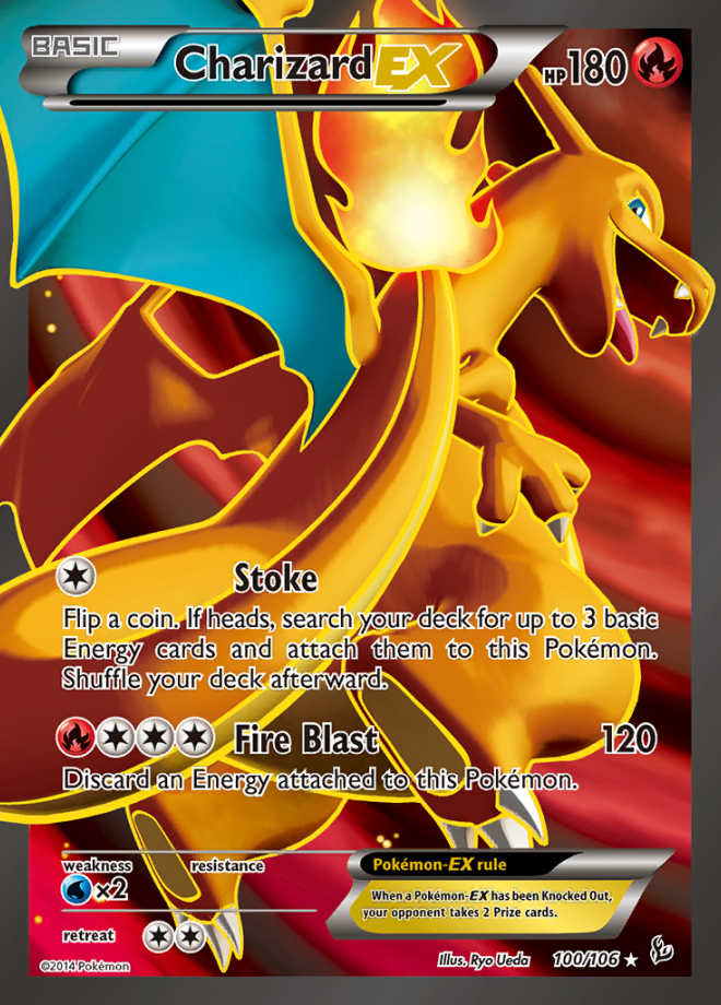 100/106 CharizardEX