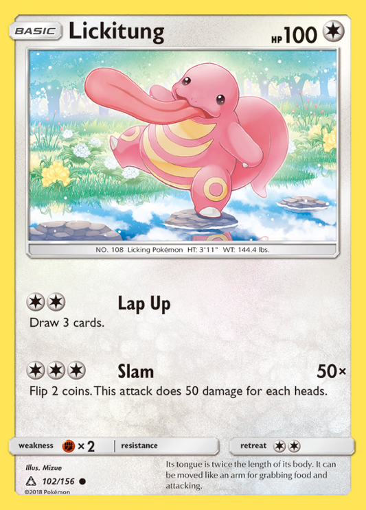 102/156 Lickitung