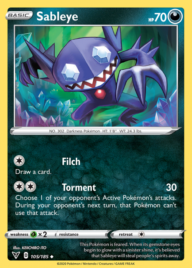 105/185 Sableye