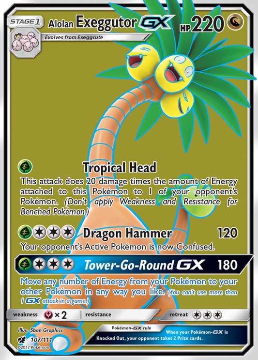 107/111 Alolan ExeggutorGX