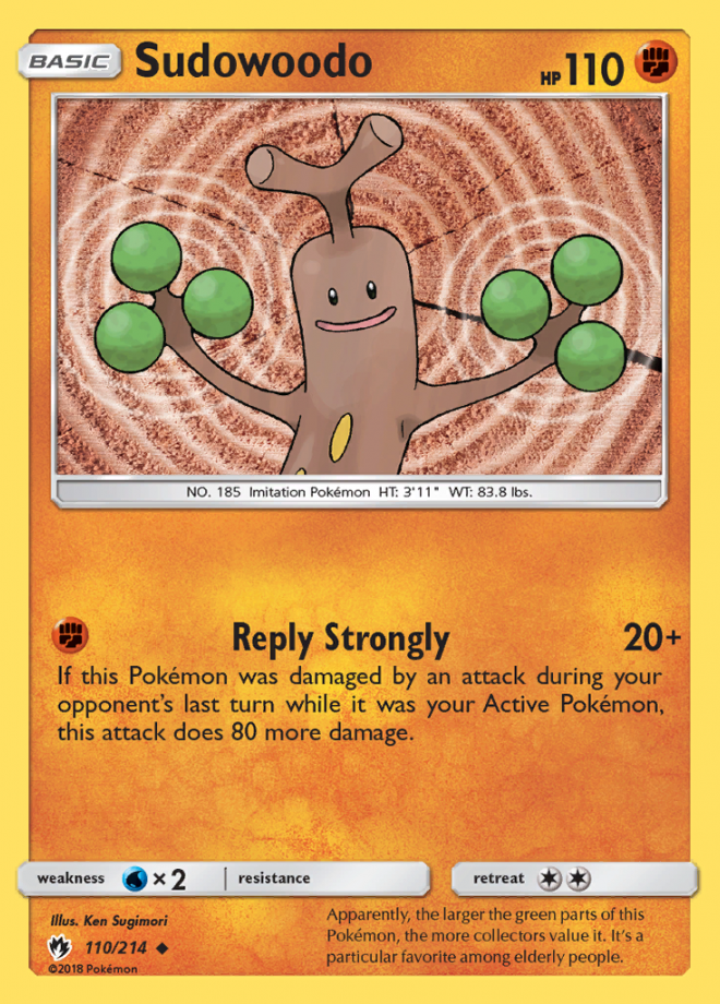 110/214 Sudowoodo