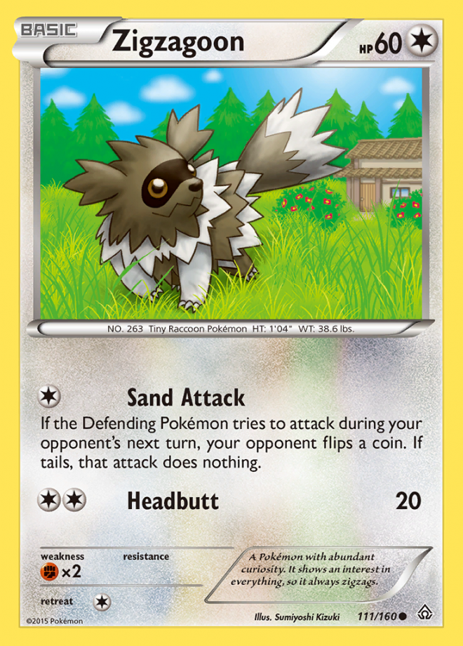 111/160 Zigzagoon