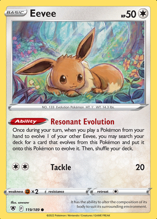 119/189 Eevee