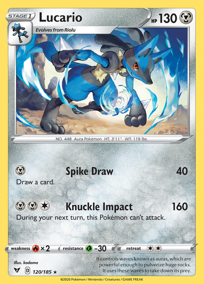 120/185 Lucario