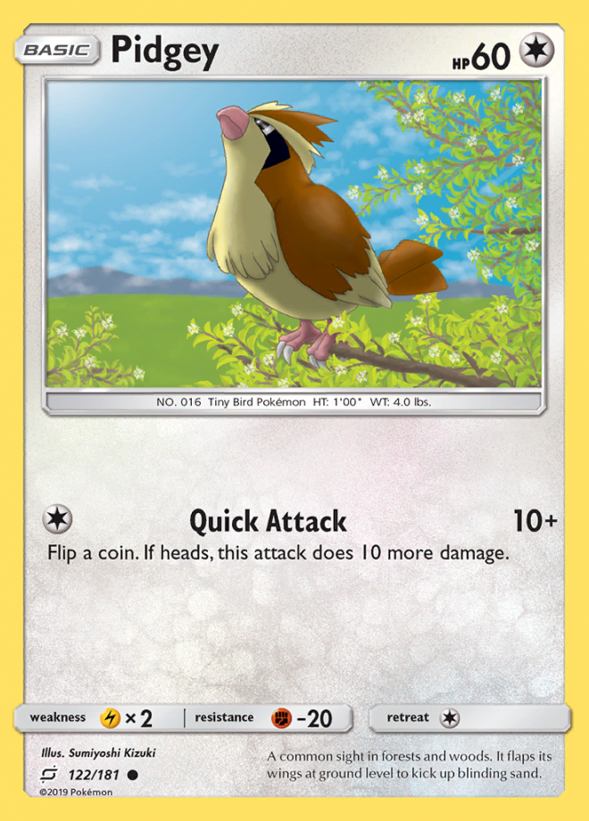 122/181 Pidgey