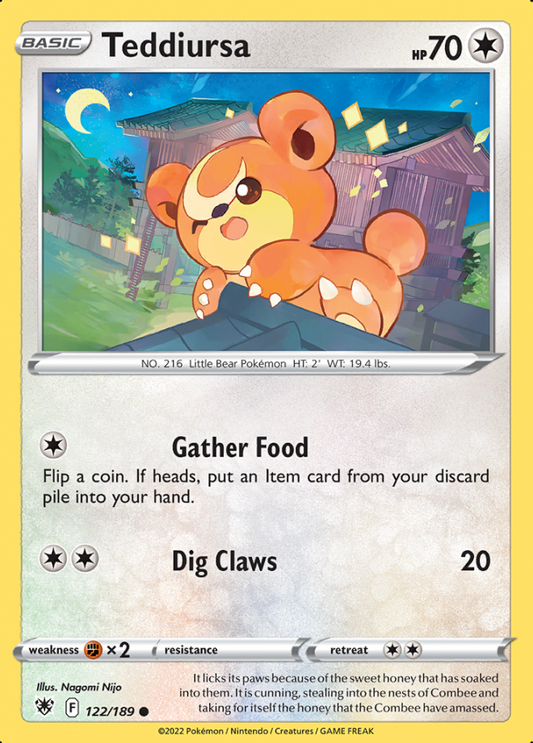 122/189 Teddiursa