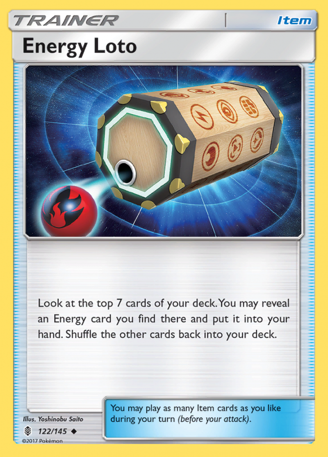 122/145 Energy Loto