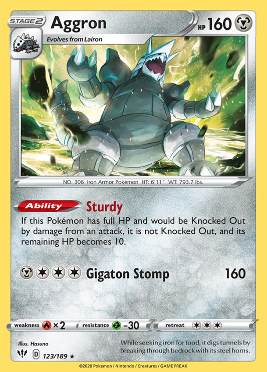 123/189 Aggron