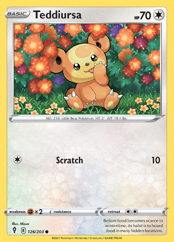 126/203 Teddiursa