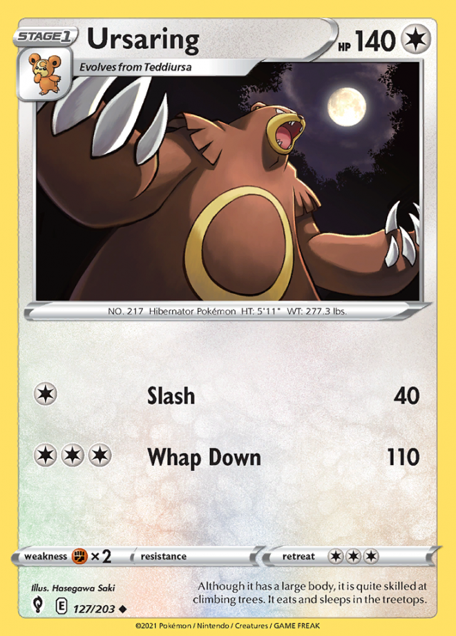 127/203 Ursaring