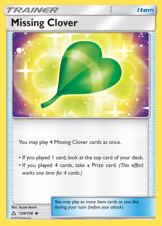 129/156 Missing Clover