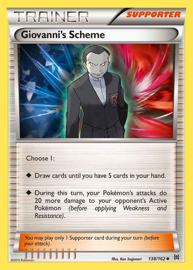 138/162 Giovanni's Scheme