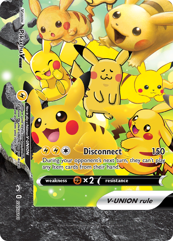 SWSH141 PikachuVUNION