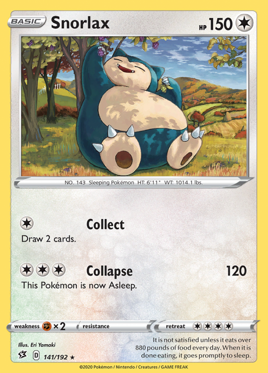 141/192 Snorlax