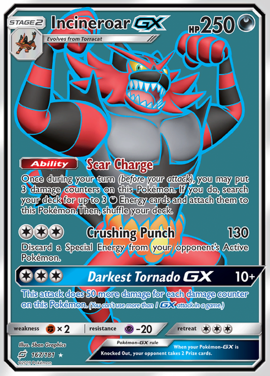 167/181 IncineroarGX