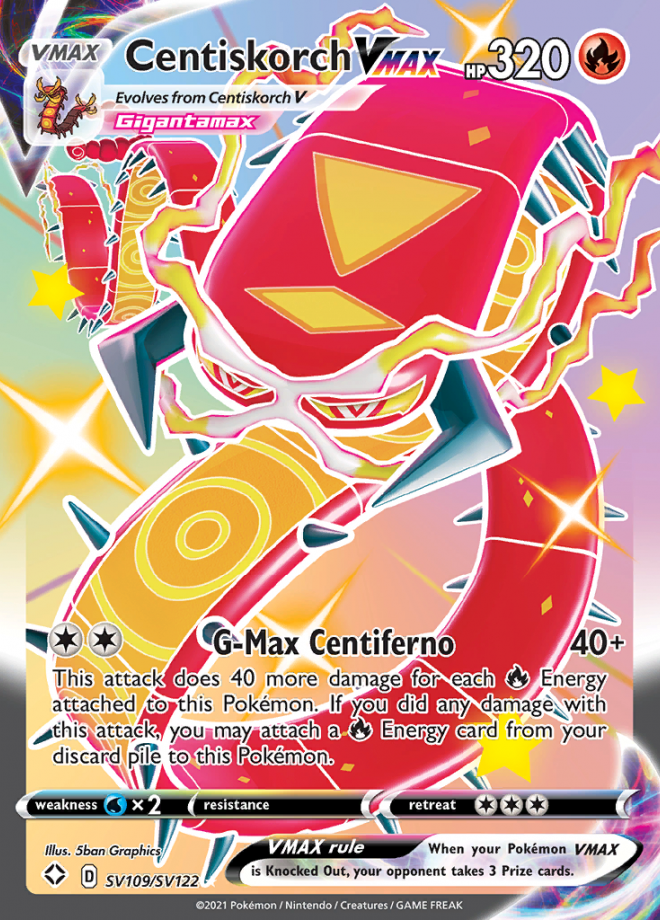 SV109/SV122 CentiskorchVMAX